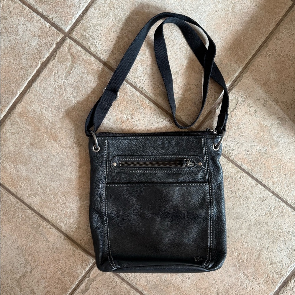 The SAK Leather Iris Crossbody Purse